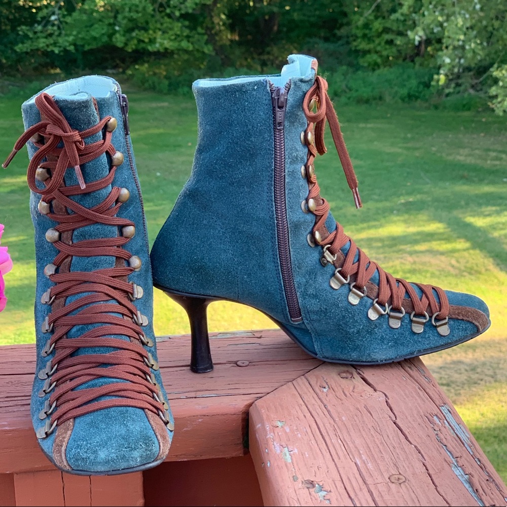 M.C. & POWER BOSTON ANKLE BOOTS